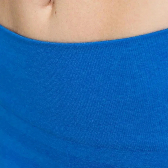 Lululemon In The Flow Crop  *Stripe Heathered Baroque Blue | 2 - Picture 8 of 10